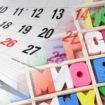 Calendar and Alphabets