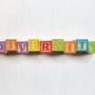 Children’s,Colourful,Wooden,Alphabet,Building,Block,Letters,That,Spell,Out
