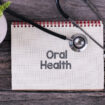 Oral,Health,Word,On,Notebook,stethoscope,And,Green,Plan