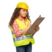 Building,,Construction,And,Profession,Concept,-,Smiling,Little,Girl,In