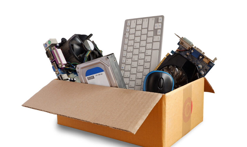 Hard,Disks,And,Motherboards,And,Old,Computer,Hardware,Accessories,,Electronic